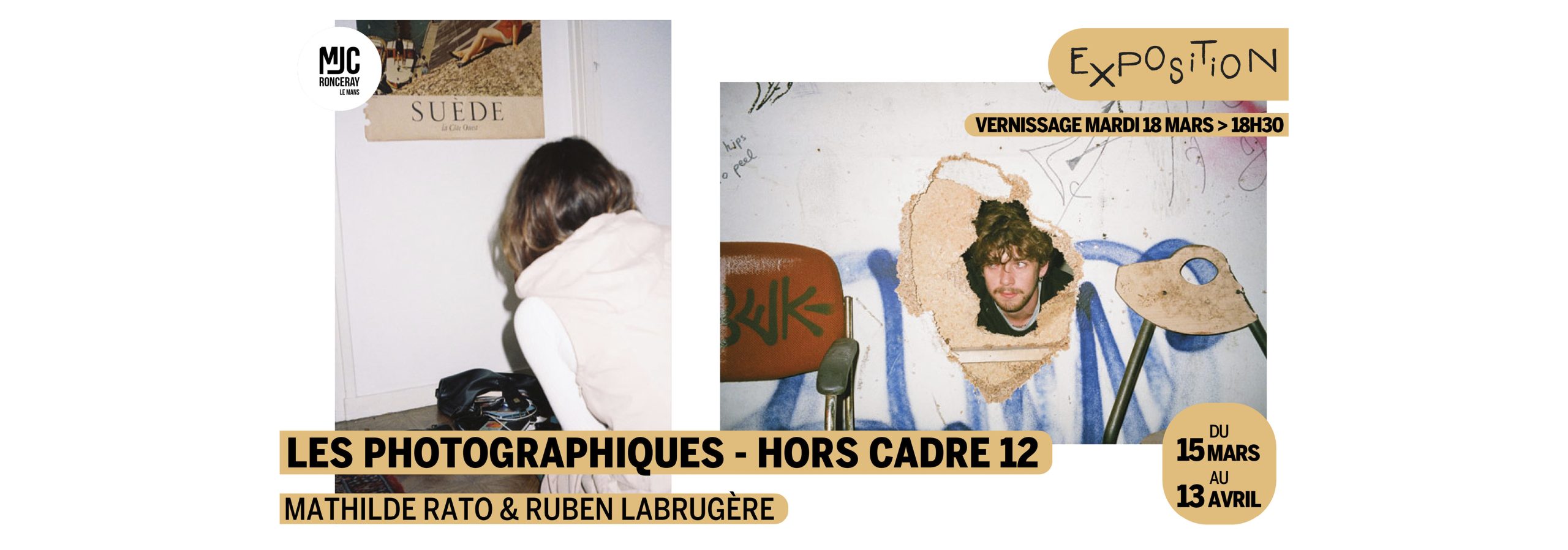 Visuel de l'événement « LES PHOTOGRAPHIQUE 2025 – HORS CADRE 12 »