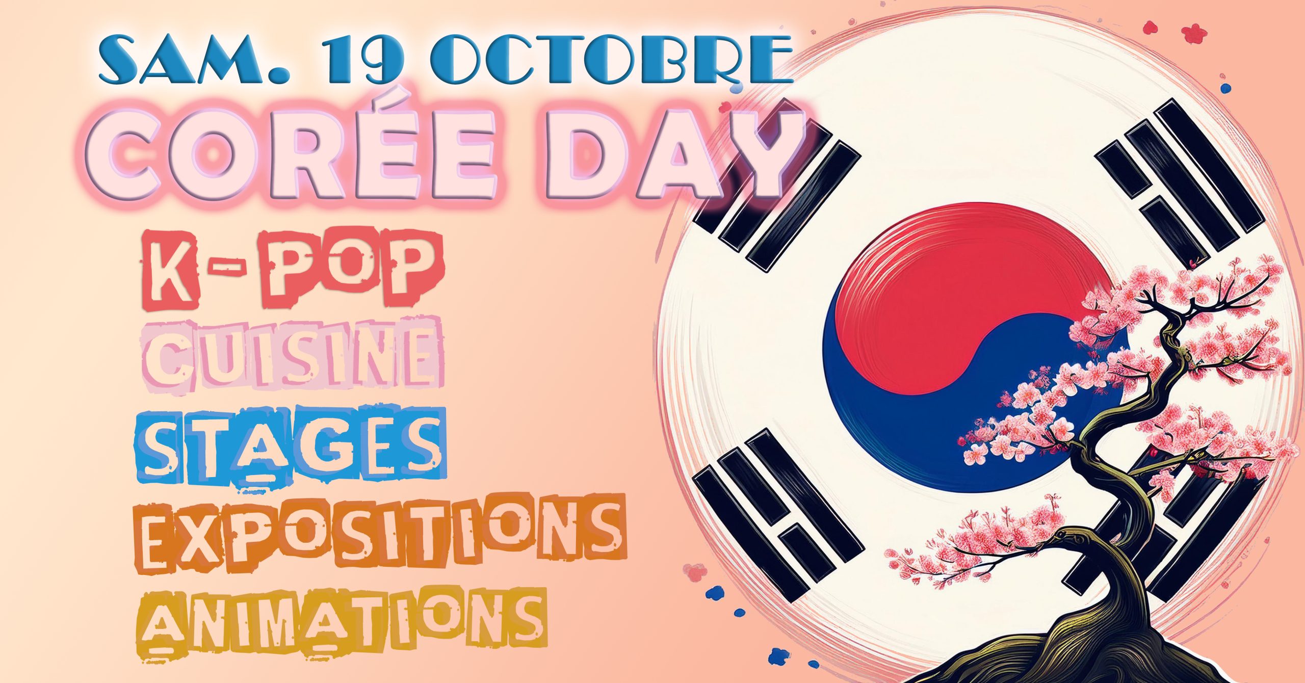 Visuel de l'événement « CORÉE DAY »
