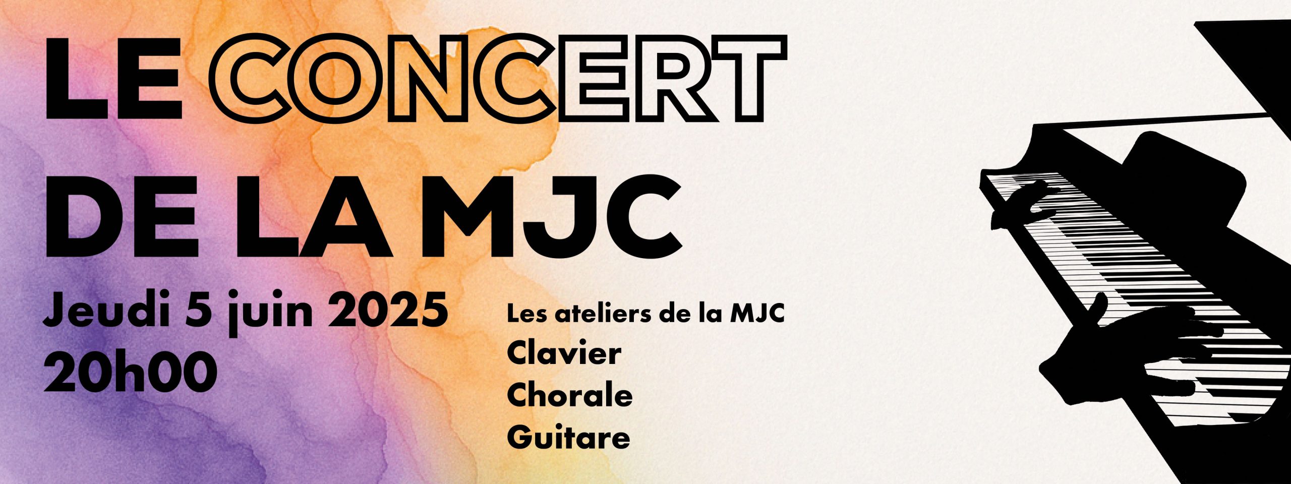 Visuel de l'événement « CONCERT DE LA MJC »