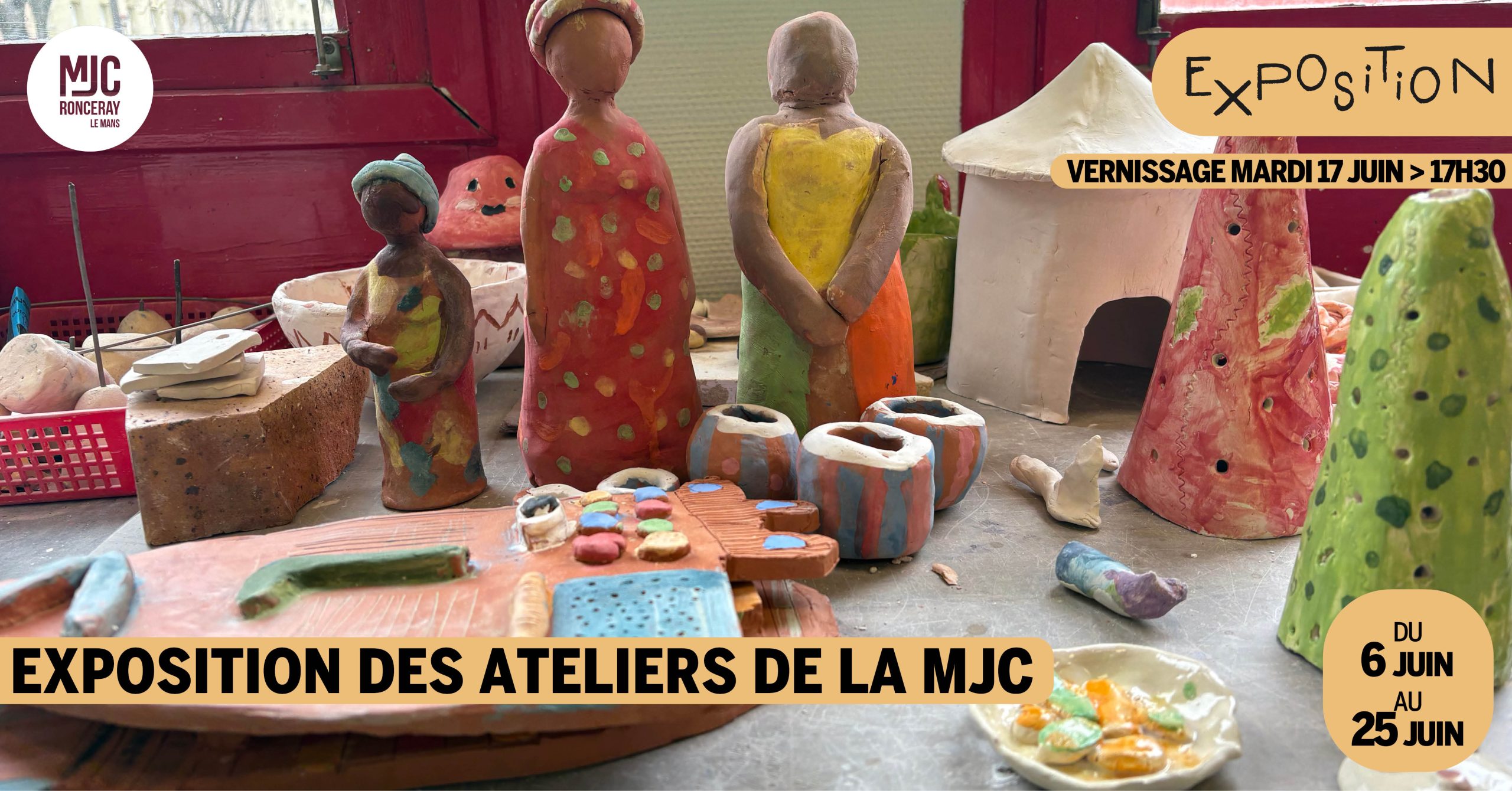 Visuel de l'événement « EXPOSITION DES ATELIERS »