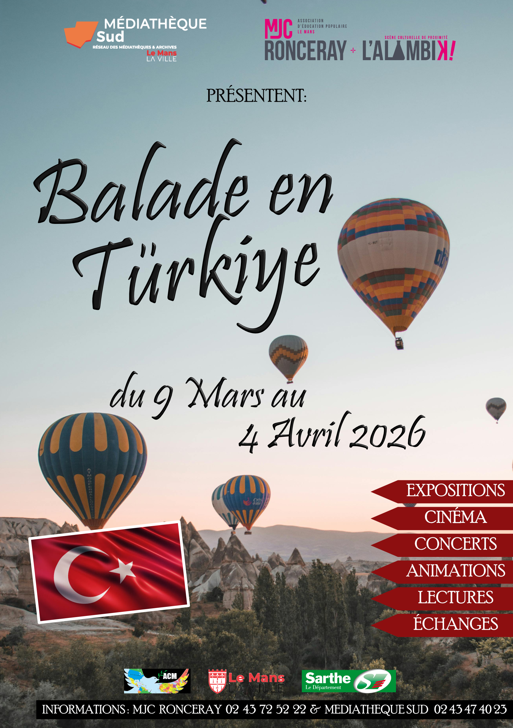 Visuel de l'événement « BALADE EN TÜRKIYE ! »