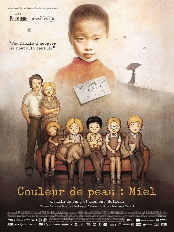 Affiche du film « Couleur de peau : miel »