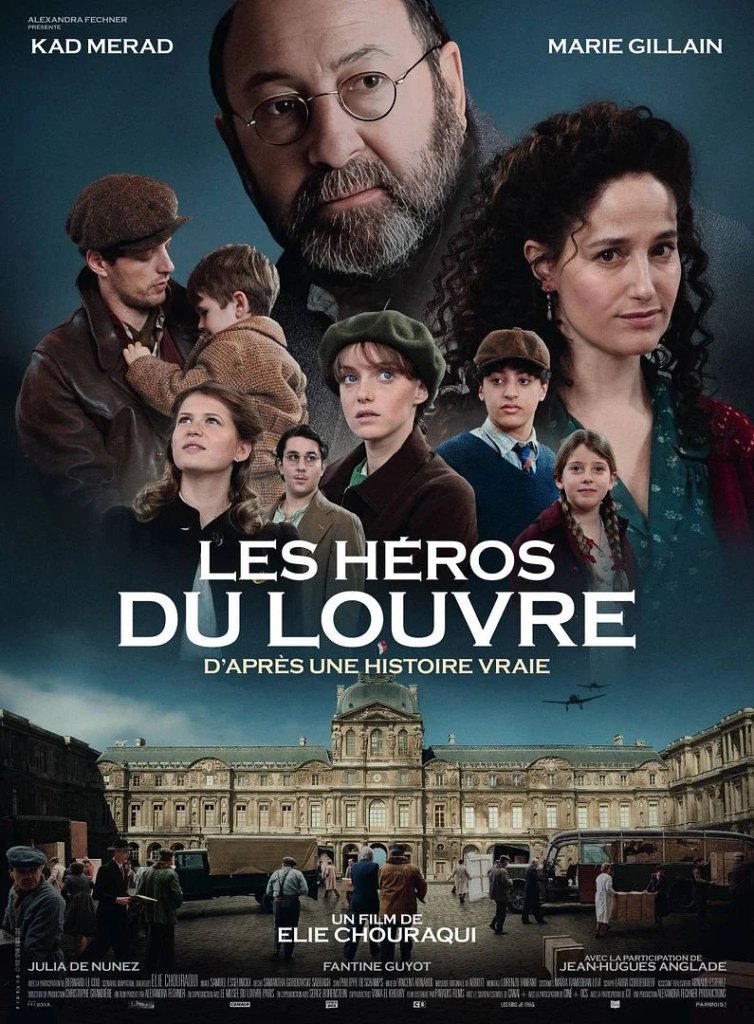 Affiche du film « Les Héros du Louvre »