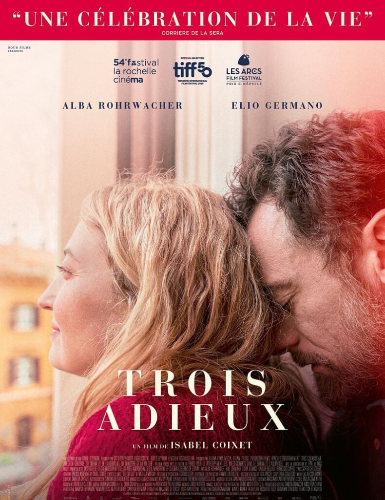 Affiche du film « Trois adieux »